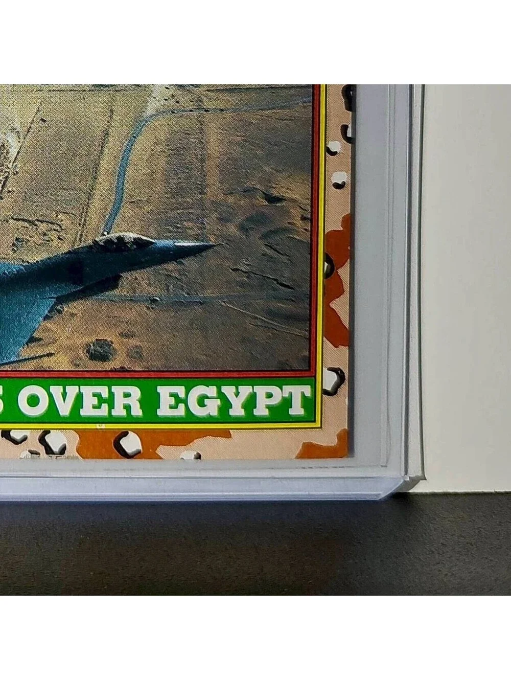 Wings Over Egypt 1991 Topps Desert Storm #31 Card